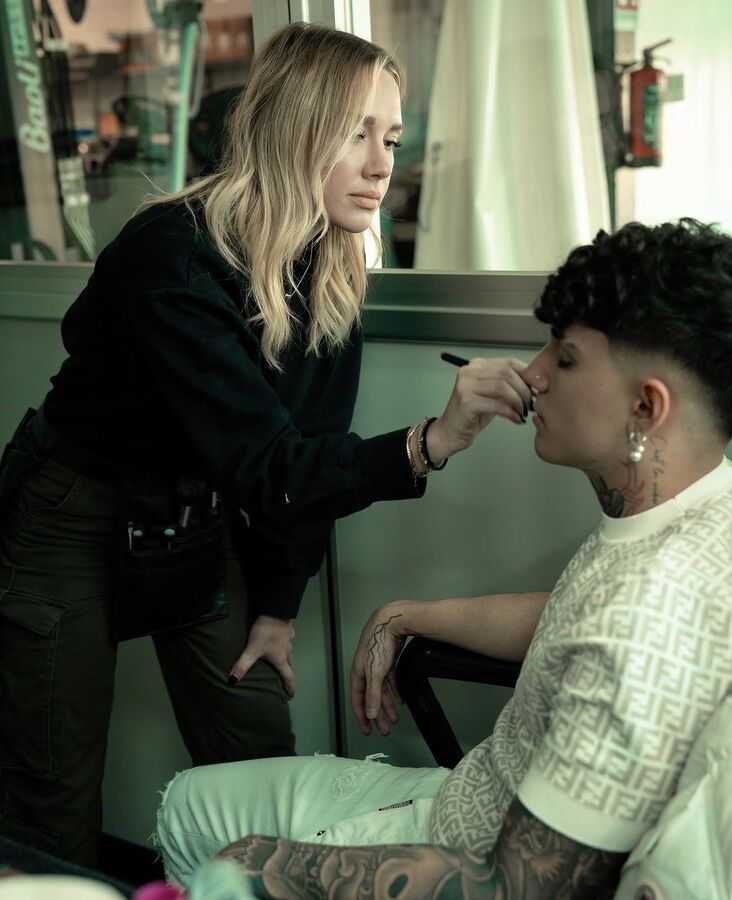 Make-up for Niky Savage & Digital Astro — Lamborghini — Beatrice Randazzo Make-Up Artist